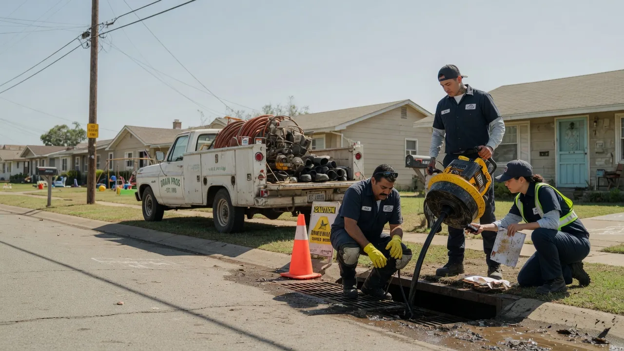 Drain Cleaning in Garwood, TX near me